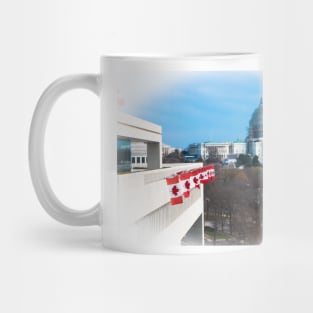 U.S. Capital and Canadian Embassy Mug